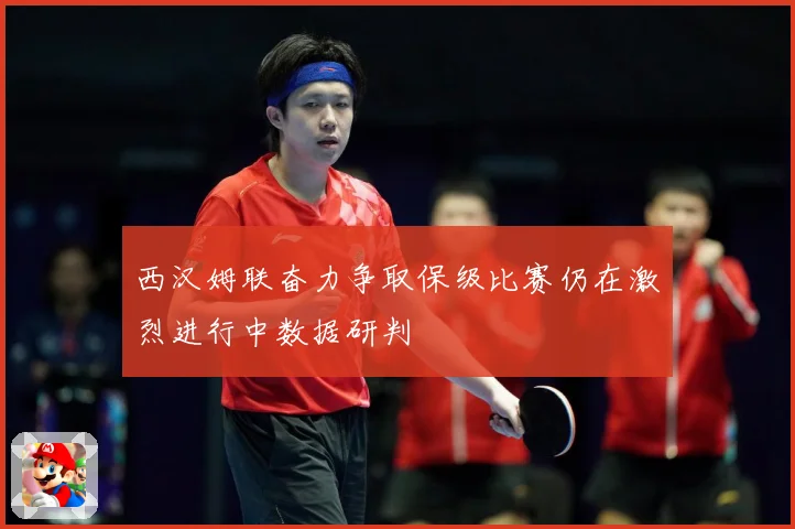西汉姆联奋力争取保级比赛仍在激烈进行中数据研判